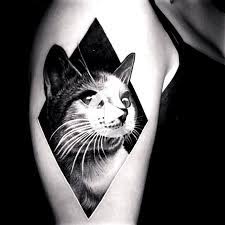 Pin On Finger Tattoos Black Cat Tattoos Cat Tattoo Designs Cat Tattoo