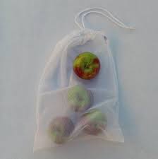 Sac Filet Reutilisables 10 X 14 25cm X 36cm Sac Pour L Epicerie Sac Pour Fruits Et Legumes Sac A Vrac Zero Dechet Fait Au Quebec Vegetable Bag Mesh Bag Grocery