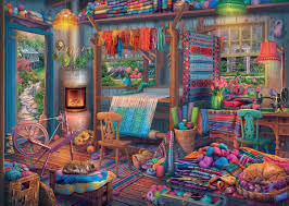 Check spelling or type a new query. The Weavers Workshop 1000 Piece Jigsaw Puzzle By Ravensburger 14843
