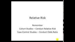 How did we calculate that? Epidemiology Calculating Relative Risk Youtube