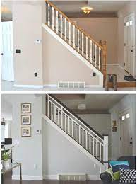 May 15 Before And After Stair Railing Makeover Diy Stairs Diy Stair Railing