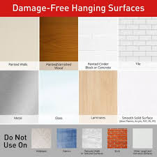 … mark the location for the hanging hardware. Command Picture Hanging Strips 17206 C White Large 8 Strips Per Pack Walmart Canada