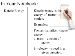 Examples of kinetic energy in your home. Intro To Energy Potential Energy Kinetic Energy Ppt Download
