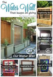 Diy outdoor water wall privacy screen 49 amazing walls for your stunning how to build a copper 22 fountain ideas make 54 garden features awesome six pondkeeper blog. Diy Patio Water Wall Outdoor Remodel Water Walls Backyard