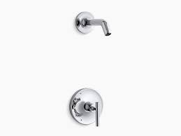 Purist series plumbing product pdf manual download. K Tls14422 4 Purist Rite Temp Shower Valve Trim With Lever Handle Less Showerhead Kohler