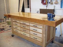 Nice Workbench With Drawers Woodworkingbench Woodworking Bench Workbench With Drawers Woodworking Workbench