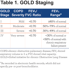 Image result for COPD Staging