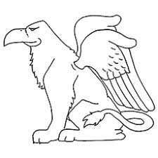 Baby griffin dragon coloring page detailed coloring pages coloring. Free Printable Monster Coloring Pages Online