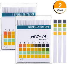 2 packs ph 0 14 test paper litmus strips tester 100pcs per pack universal ph test strips urine salive ph level testing strips for household drinking