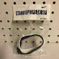 Anti Racism Wristband Stand Up Speak Up Bracelet Black Lives Matter Black  &White | eBay