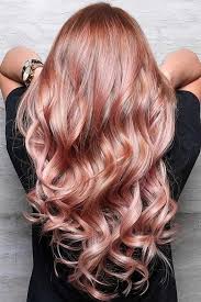 Black And Rose Gold Hair Rose Gold Hair Color Will Definitely Make You Stand Out Creating A Girlish And Vivid Image Is Going Rose G Hair Styles Hair Color Rose Gold Summer Hair Color