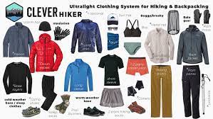 Backpacking Hiking Clothing 101 Tips For Creating The Perfect Ultralight Clothing System Cleverhiker