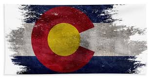 Please read our terms of use. Distressed Colorado Flag Beach Towel For Sale By Jon Neidert