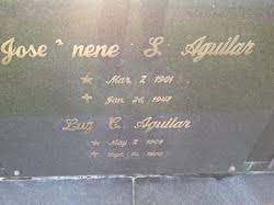 We did not find results for: Jose Santiago Nene Aguilar 1901 1947 Find A Grave Memorial