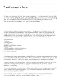 What overseas medical expenses are covered by travel insurance? Travel Insurance Form Template Jotform