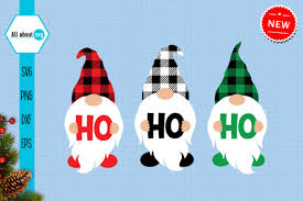 Christmas Buffalo Plaid Gnomes Svg Graphic By All About Svg Creative Fabrica