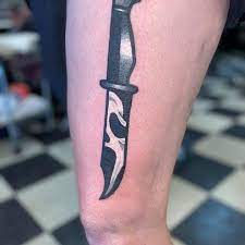 Ahhhhh Scream Knife Done By Mad Alchemist Tattoo Facebook