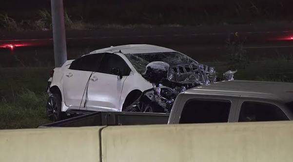 Two drivers were killed in a three-vehicle crash early Sunday on San  Antonio's Southwest Side. Police say they were responding to reports of a  wrong-way driver before the crash was discovered. FULL