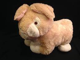 Big Large Fred Meyer Tan Easter Bunny Rabbit Plush Soft Toy Stuffed Animal 33 Pet Toys Rabbit Plush Easter Bunny Rabbit