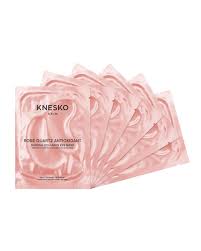 Knesko Skin Rose Quartz Eye Mask 6 Treatments Rose Quartz Under Eye Mask Skin