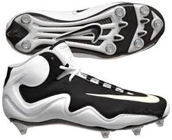 New Nike Zoom Flyposite D Football Cleats W Detachable Studs Black White Mens Football Cleats Football Cleats Baseball Shoes