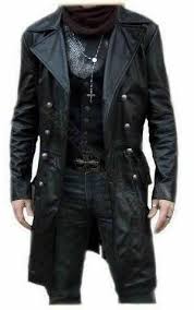 Pin By Ash On Geek In 2020 Long Leather Coat Jackets Men Fashion Leather Jacket Men