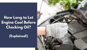 Sitting for a few months won't hurt anything as long as it has been kept inside out of the weather. How Long To Let Engine Cool Before Checking Oil Important