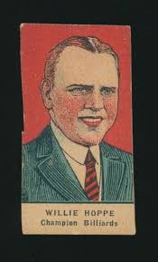 1921 W551 Athletes Strip Cards -WILLIE HOPPE (Billiard Champion)