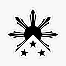 Filipino sun and buffalo tattoo Pinoy Tattoo Stickers Redbubble