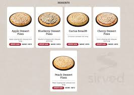 Completing your copycat pizza ranch cactus bread! Pizza Ranch Menu In Roscoe Illinois Usa