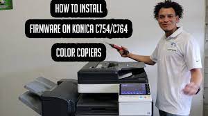 Pagescope ndps gateway and web print assistant have ended provision of download and support services. Konica Konicacopiers How To Install Firmware On Konica Bizhub C754 C654 Youtube