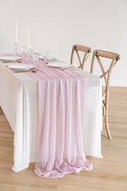 Romantic Sheer Table Runner 29 In 2020 Baby Shower Table Decorations Bridal Party Tables Vintage Wedding Decorations