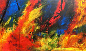 Was sollte man bei 3d analyse berücksichtigen kunst : Hochwertige Kunst Auf Leinwand Xxl Acrylbild Abstrakt Bunt Mit Vielen Farben Modern In 120x200cm Von Alex Zerr