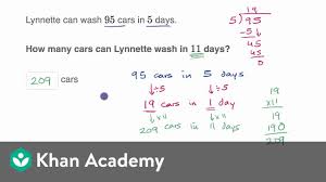 Use the relationship between multiplication and division to explain that (2/3. Rate Problems Video Intro To Rates Khan Academy