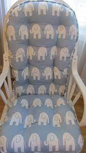 glider or rocking chair cushions set in weathered blue with rocking chair cushions chair cushions nursery rocker