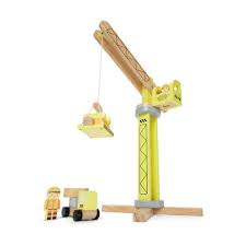 Wooden Crane Playset Kmart Oyuncak