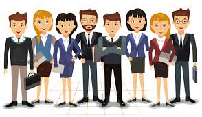 Business Team Of Employees Graphic Design Infographic Illustration Infographic Design