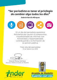 Tú que eres el camino, la verdad y la vida, dame todo eso, señor, para que pueda realizar mi misión de periodista. 9 De Febrero Dia Del Periodista Capsulas De Carreno