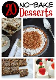 I dressed up an angel food cake mix with some nuts, spice and applesauce to make an easy and light dessert. 20 No Bake Desserts
