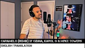 Carolina giraldo navarro (medellín, 14 de febrero de 1991), más conocida por su nombre artístico karol g, es una cantautora colombiana. Caramelo Remix By Ozuna Karol G Myke Towers English Translation Youtube