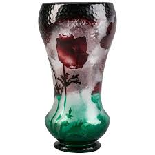 Large Daum Nancy Vase Circa 1900 Daum Nancy Daum Vase