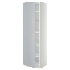 Home » meuble de cuisine » meuble cuisine ikea colonne. Metod Armoire Avec Tablettes Blanc Veddinge Gris 60x60x200 Cm Ikea
