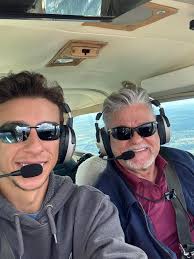 Very thankful that my son loves flying as much as I do. He has been flying  in the 182 since he was just a few weeks old. It is like riding a