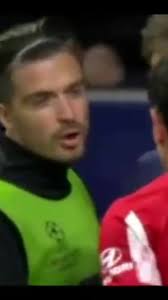 Man Pulling Jack Grealish's Hair