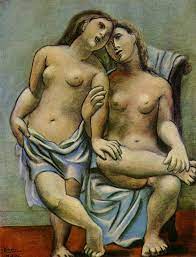 Pablo Picasso Dos desnudos, 1920: Descripción de la obra 