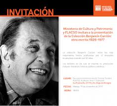 Se presenta la colección Benjamín Carrión, obra escrita 1928-1977