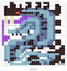 Cute halloween witch free cross stitch pattern. Ask A Gore Magala Dalamadur Tail Plus Head Cross Stitch Pattern