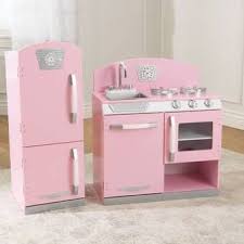 Wooden Kitchen Set In 2020 Kidkraft Retro Kitchen Kidkraft Vintage Kitchen Play Kitchen Sets