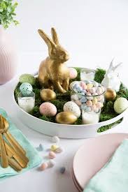 Diy Easter Centerpiece Tray Easy Easter Decorations Easter Centerpieces Easter Table Decorations