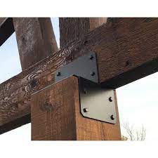 This process is done by first securing a plate with a ledge to the post, the ledge allows for you to set the beam on top (while taking drill point measurements) and then finally securing the beam with the second plate. Pin On Planning Design